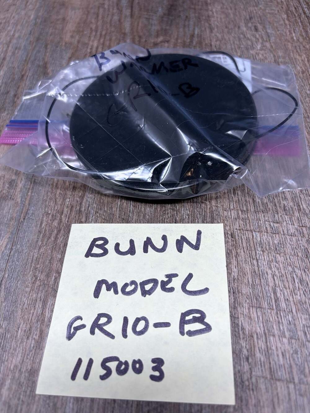 Bunn GR10-B Coffee Maker Replacement Warmer Plate Assembly with wires and tabs